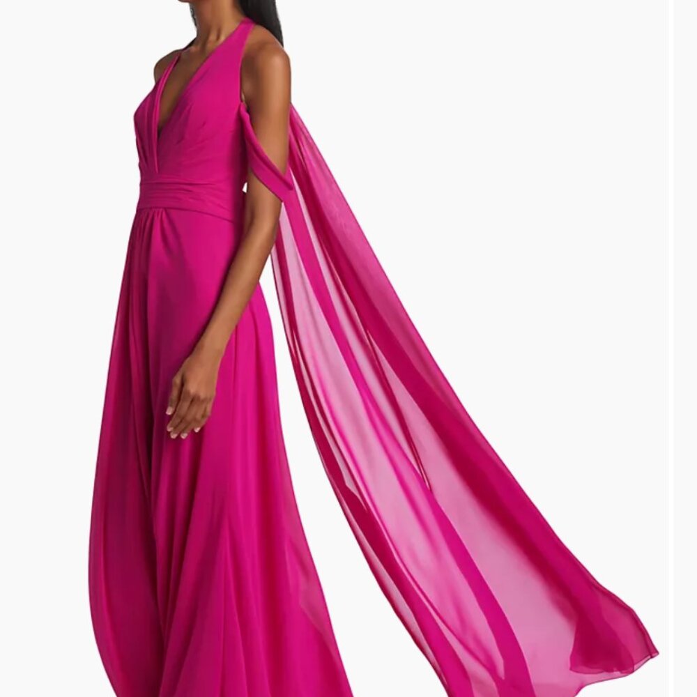 Vera Wang Bride Elvelyne Halter Gown Size 10